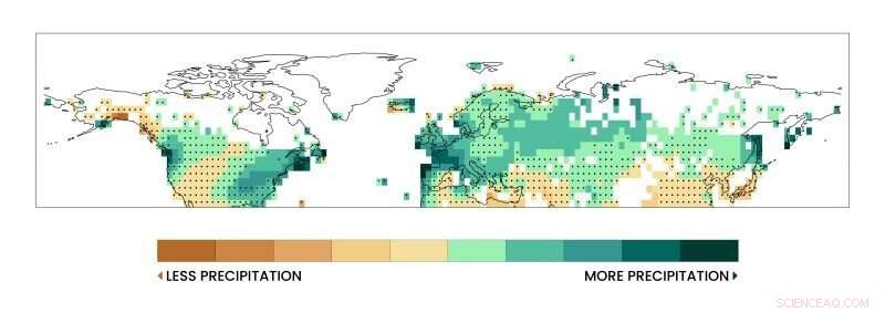 How Climate Change Is Reshaping Winter Precipitation Across the Northern Hemisphere
