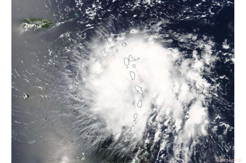 NASA Reports Heavy Rain Risk for Tropical Storm Dorian