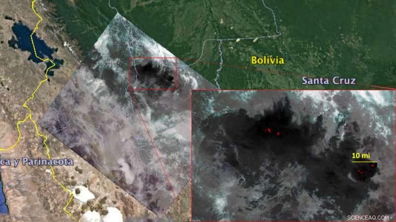 NASA’s ECOSTRESS Satellite Detects Amazon Fires From Space