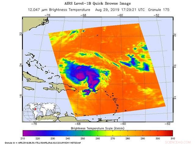 NASA s Satellite Suite Delivers In-Depth Space Views of Hurricane Dorian
