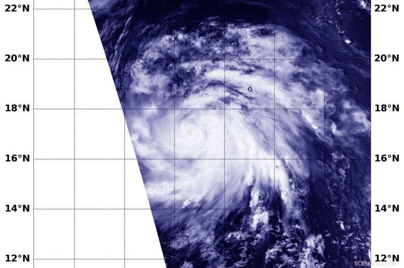 NASA Satellite Captures Hurricane Juliette’s Emerging Eye