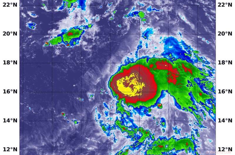 NASA Reports Intensification of Tropical Storm 14W