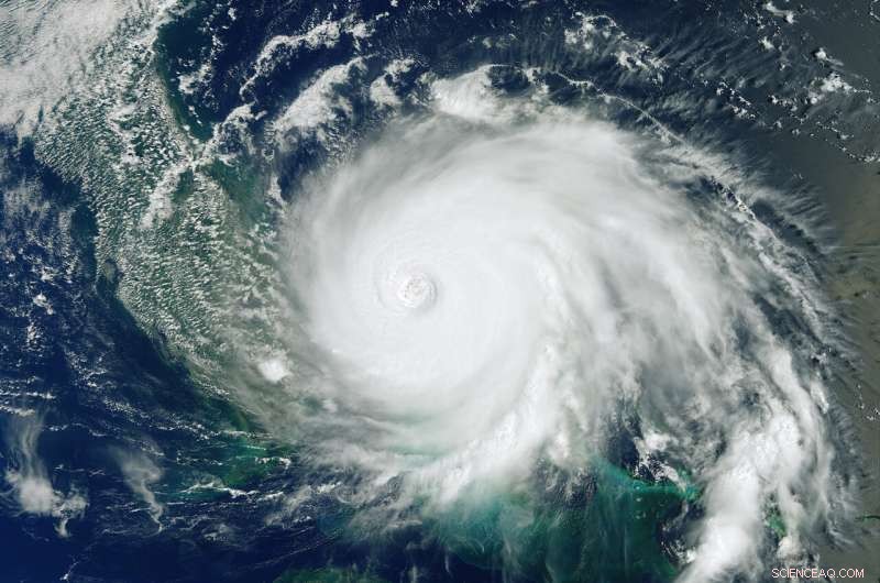 Hurricane Dorian Devastates the Bahamas – Copernicus Sentinel-3 Image