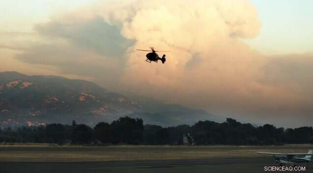 Higher Temperatures Spur More Forest Fires in California