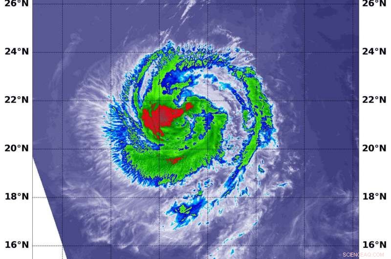 NASA Reports Declining Strength of Hurricane Juliette