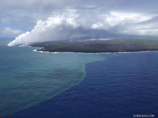 Volcanic Eruption Triggers Unexpected Ocean Algae Bloom