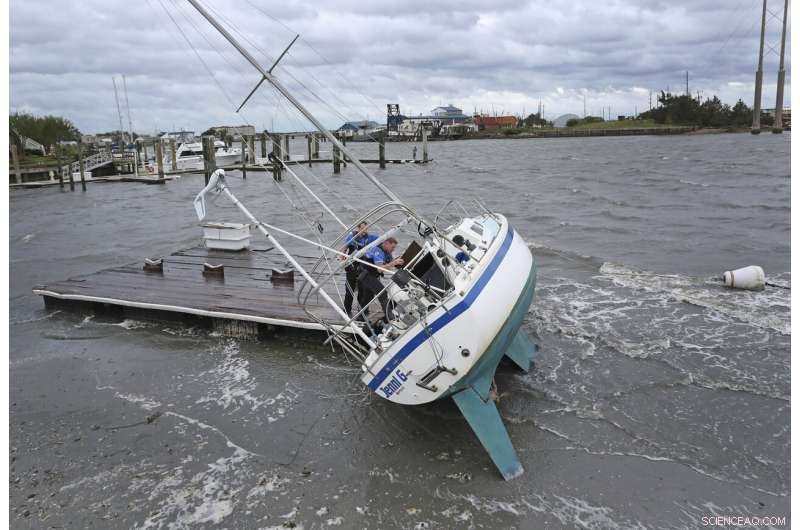 North Carolina Residents Assess Hurricane Dorian Damage After Relief Efforts