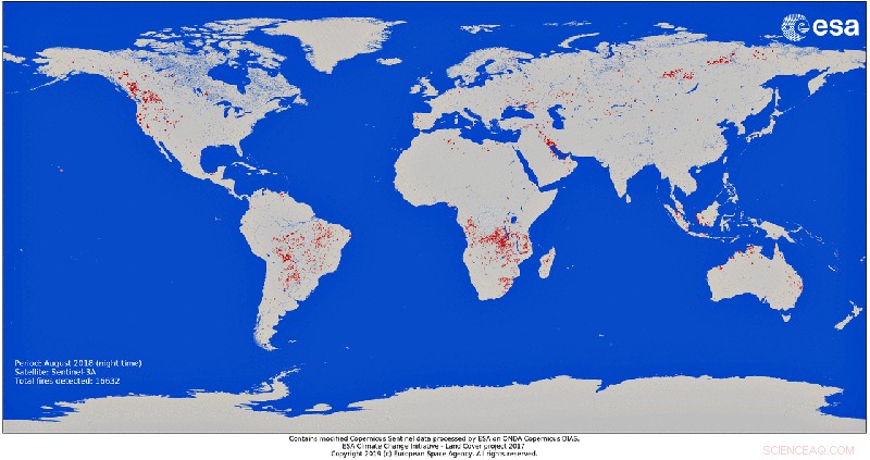 Tracking Air Pollution from Global Fires with Sentinel‑3 Data