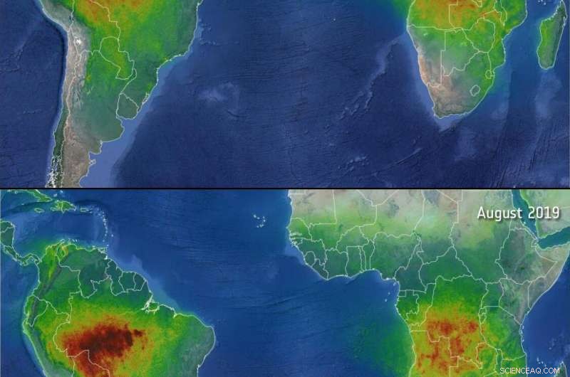 Tracking Air Pollution from Global Fires with Sentinel‑3 Data
