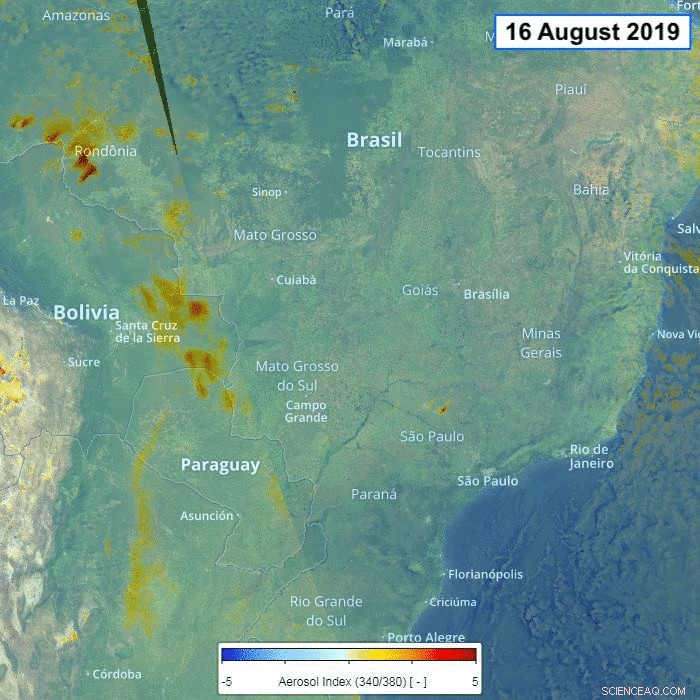 Tracking Air Pollution from Global Fires with Sentinel‑3 Data
