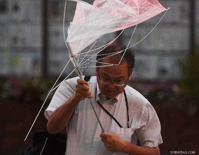 Typhoon Faxai Strikes Tokyo: Record Winds and Heavy Rain Hit the Capital