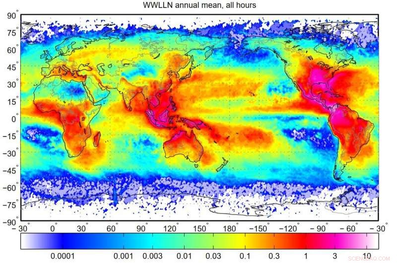 Superbolts over Oceans: Peak Lightning Season Begins in November