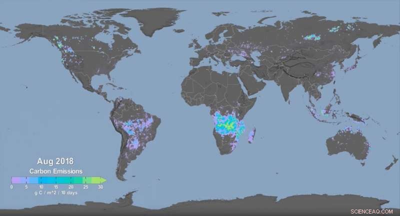Satellite Data Reveals Climate Change Fuels Wildfires