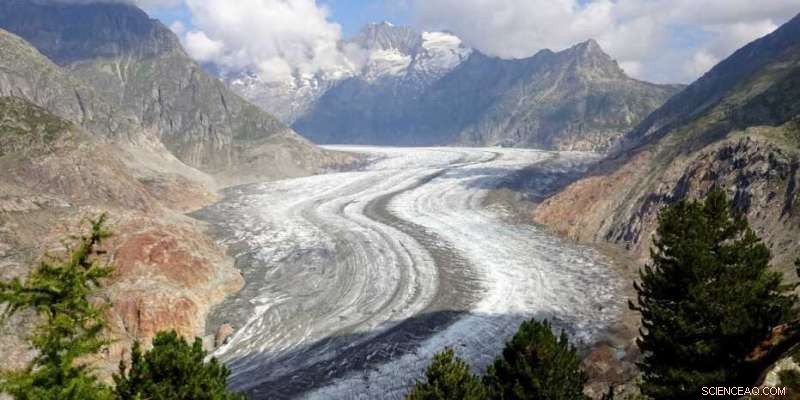 Aletsch Glacier Faces Dire Climate Threat: A Stark Alpine Warning
