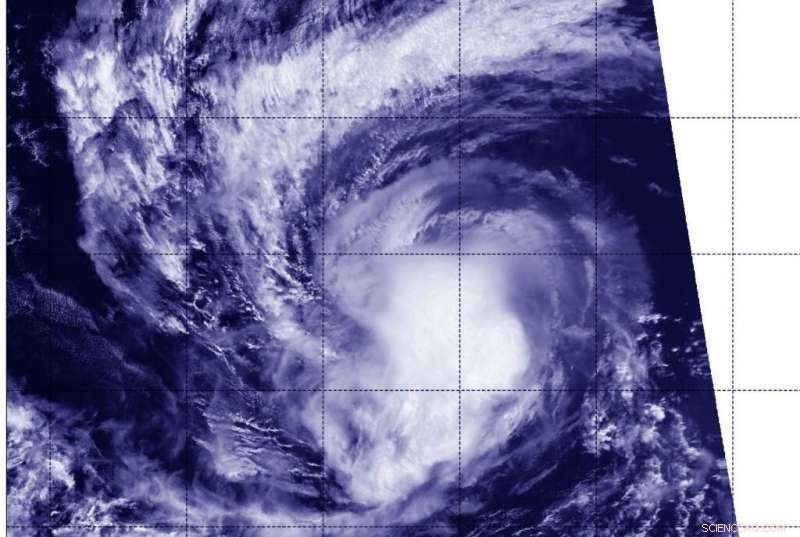 NASA‑NOAA Satellite Captures Night‑time Image of Weakened Hurricane Kiko