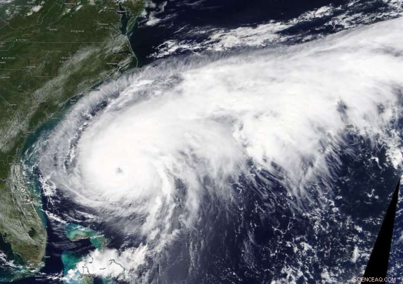 NASA Satellite Captures Hurricane Humberto in Stunning Detail
