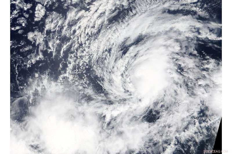 NASA Detects Emerging Tropical Storm Kiko in Central Pacific