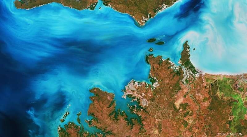 Clarence Strait, Australia – High-Resolution Sentinel-2 Satellite Image