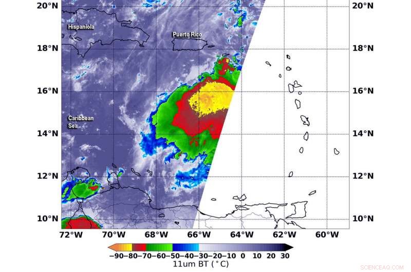 NASA Detects Tropical Storm Karen Resurging to Full Storm Status
