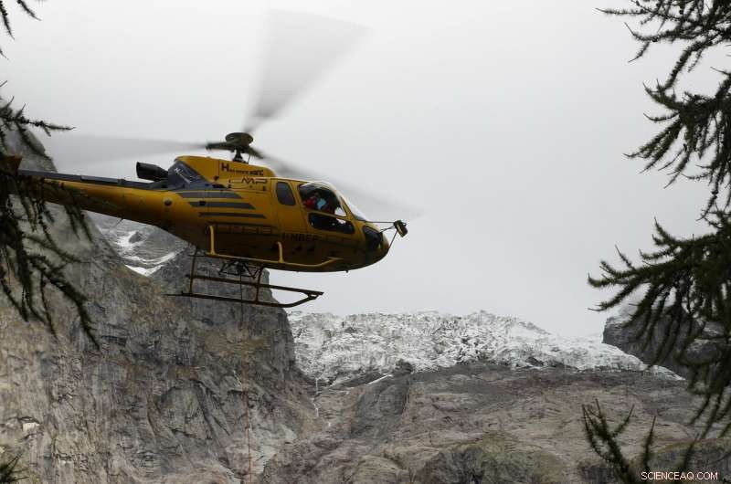 Advanced Radar Monitors the Volatile Mont Blanc Glacier for Early Warning