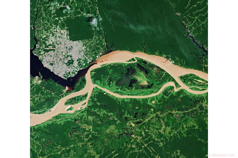Rio Negro & Solimões Rivers Converge: Capturing the Birth of the Amazon