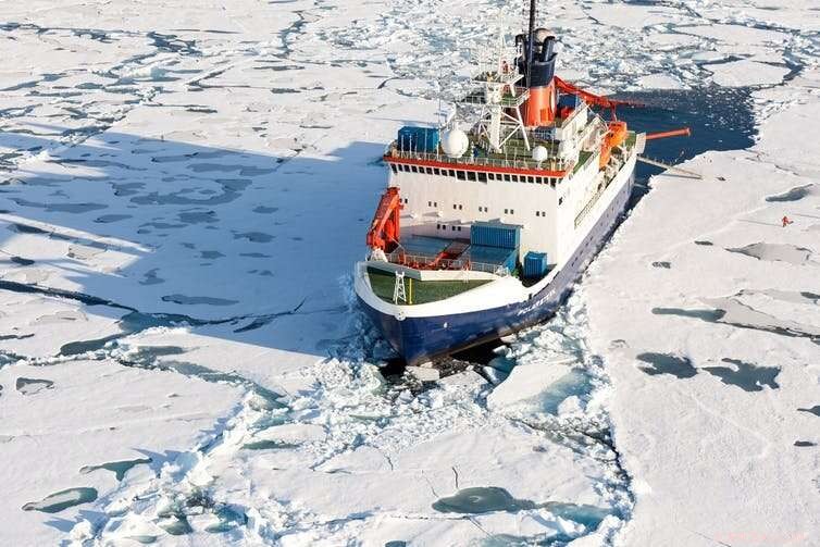Scientists Anchor Ship in Arctic Ice for One-Year Study to Advance Climate Change Insights