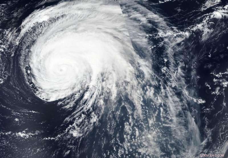 NASA Satellite Captures Powerful Hurricane Lorenzo Approaching the Azores