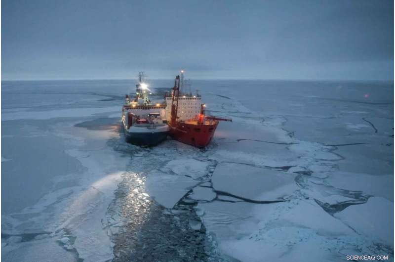 MOSAiC Expedition Discovers Ice Fortress in Arctic