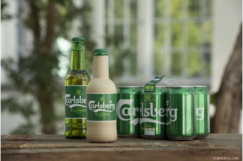 Carlsberg Unveils Sustainable Paper Beer Bottle—Eco-Friendly Innovation