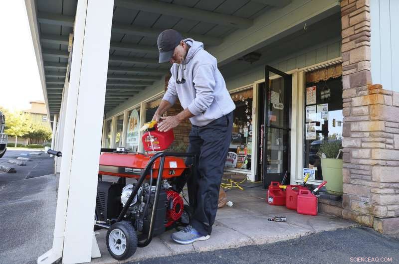 California Power Shutdowns Heighten Air Pollution Concerns