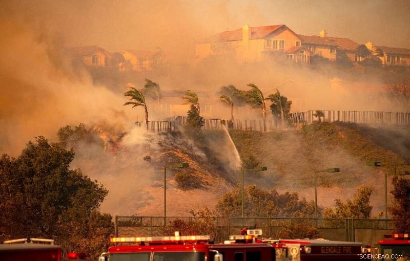 California Wildfires Force Evacuation of 100,000 Residents