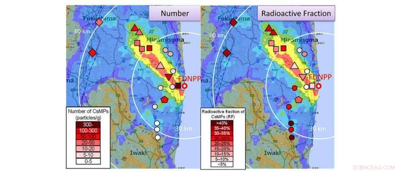 New Study Reveals Distribution and Origins of Highly Radioactive Microparticles in Fukushima