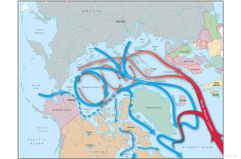 Unveiling the Path of Microplastics Across the Arctic