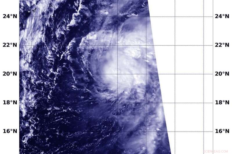 NASA-NOAA Satellite Detects Consolidation of Tropical Storm Neoguri