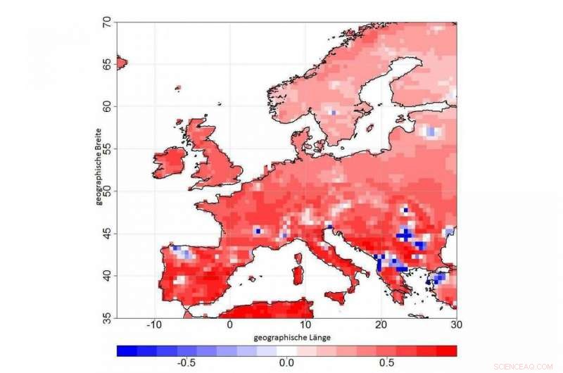 Europe Faces Rapid Warming: Climate Change Intensifies