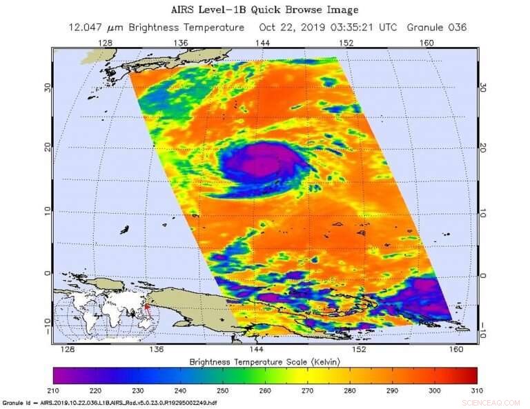 NASA Detects Heavy Rain Threat from Typhoon Bualoi over the Marianas