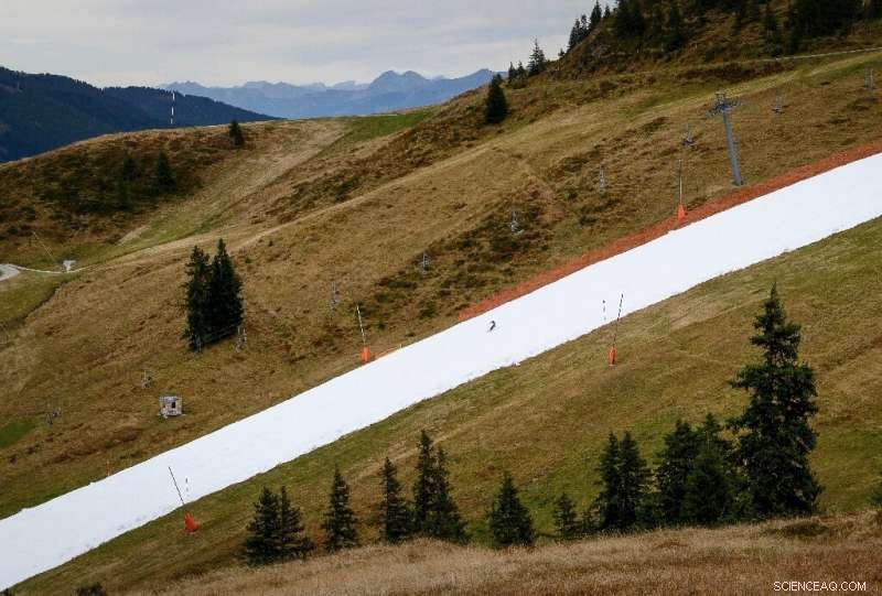 Early Ski Slope Opening in Austria Sparks Environmental Debate