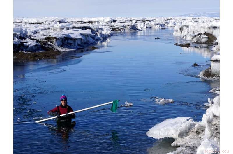 How Antarctic Meltwater Ponds Threaten Ice Shelves and Raise Sea Levels