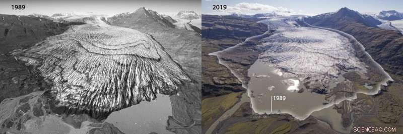 Drone Technology Maps Rapid Glacier Retreat in Iceland