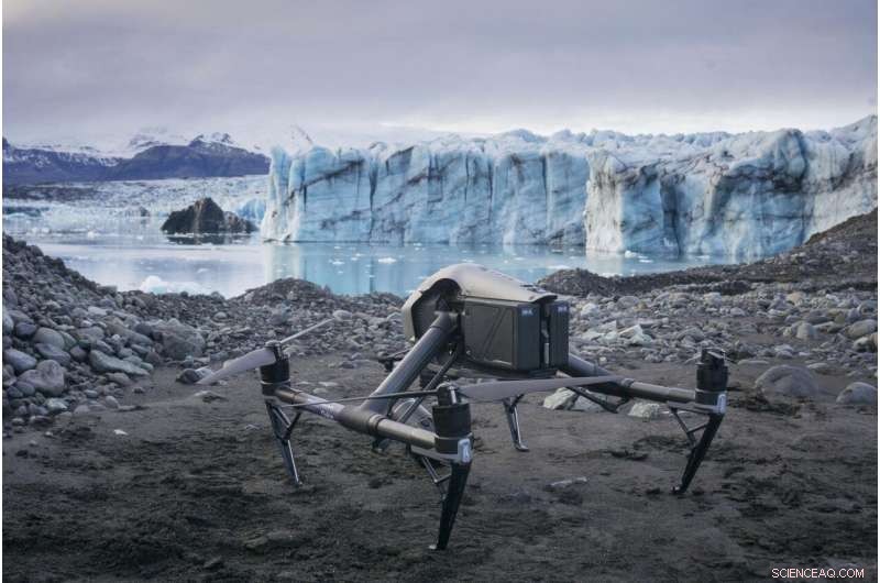 Drone Technology Maps Rapid Glacier Retreat in Iceland