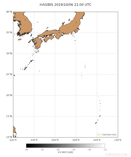 Monitoring Typhoon Hagibis from Orbit: Sentinel‑1 Satellite Radar Insights