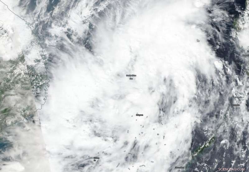 NASA Observes Tropical Storm Matmo Intensifying off Vietnam s Coast