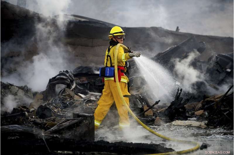 Firefighters Confront Final Stubborn Blaze in Southern California