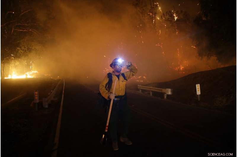 Firefighters Confront Final Stubborn Blaze in Southern California