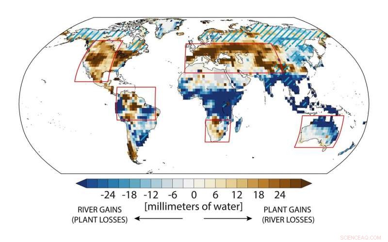 Rising Global Wetness Threatens Water Availability in North America and Eurasia