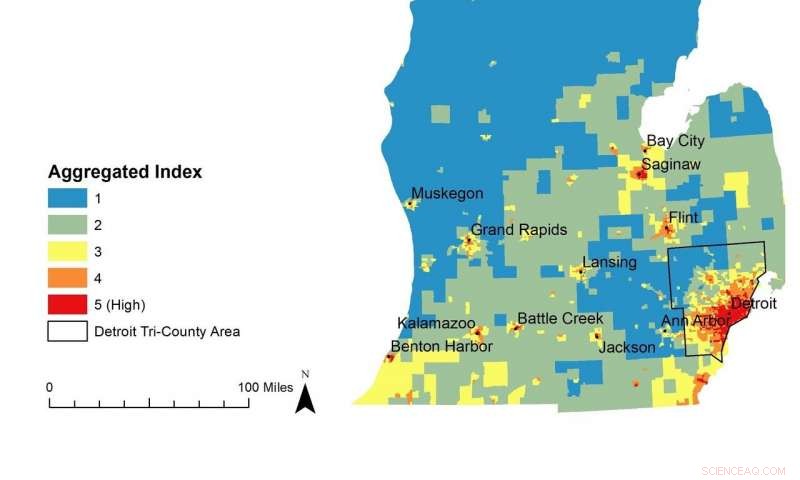 Climate Change Impacts: Michigan Cities and Vulnerable Communities at Risk