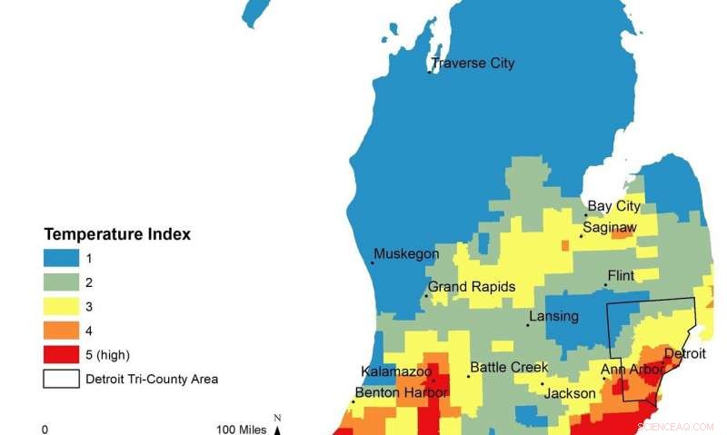Climate Change Impacts: Michigan Cities and Vulnerable Communities at Risk