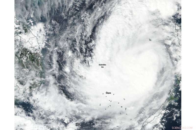 NASA–NOAA Satellites Monitor Tropical Storm Nakri Near Kalayaan, Palawan
