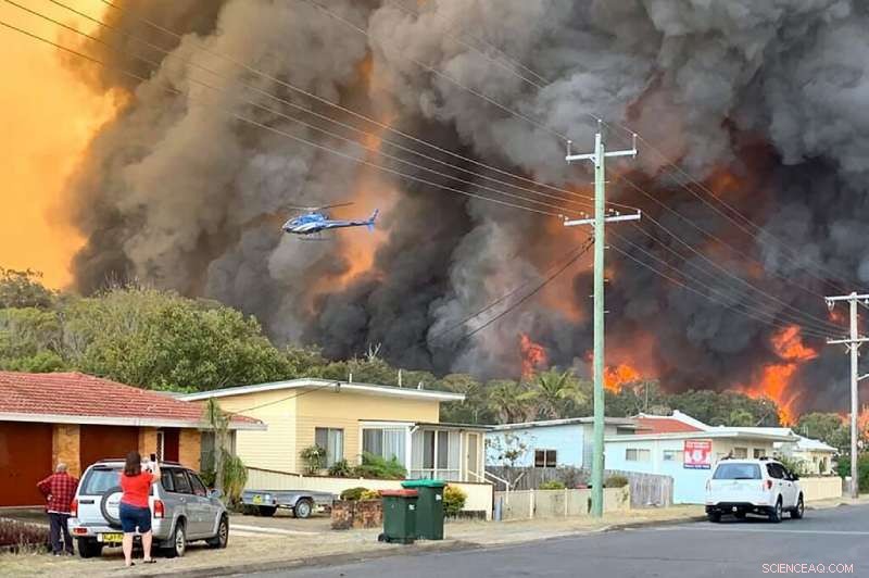 Australian Firefighters Battle Uncharted Territory Amid East Coast Bushfire Crisis