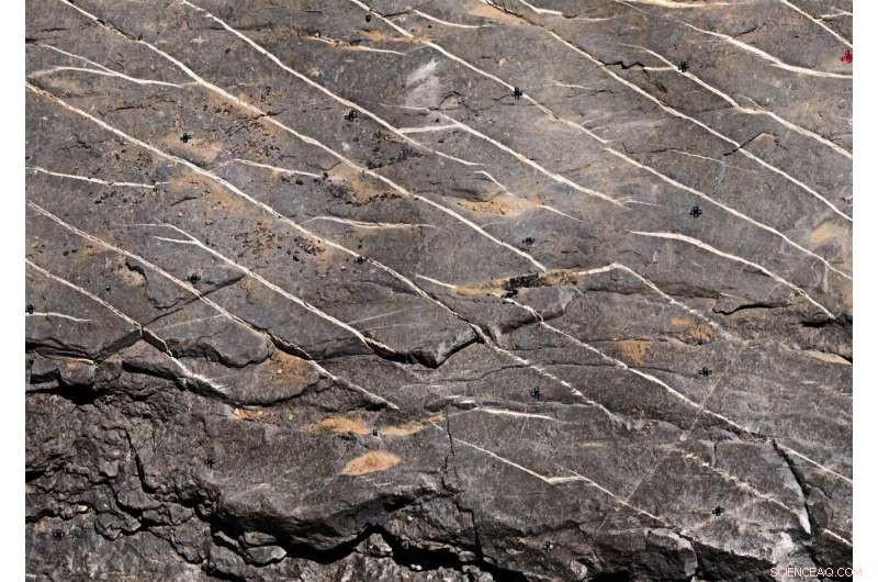 Crystal Coatings Reveal Secrets Behind Fracture Patterns